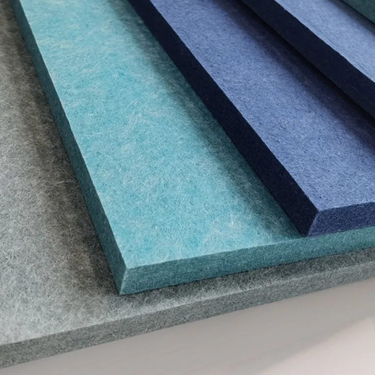 Eco-friendly Akustik Panel 100% Pet Felt Industrial Absorbing Plate Polyester Fiber Acoustic Panel