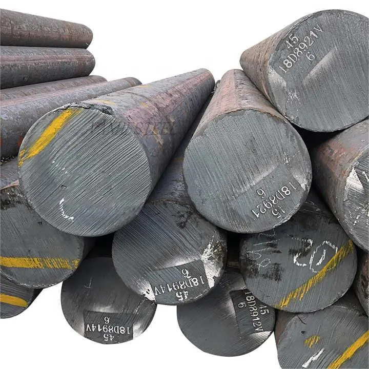 Barra in acciaio al carbonio laminata a caldo ASTM A36 45 65Mn 40mm 38mm barra tonda in acciaio al carbonio