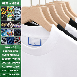 เสื้อยืดคอกลม แขนสั้น ผ้าคอตตอน 100% หนัก 400gsm ทรงปกติ สวมใส่สบาย ระบายอากาศได้ดี แบบยูนิเซ็กซ์ ผลิตตามสั่ง (OEM) - Product Image 1
