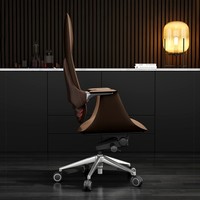 Chaise d'ordinateur de conférence d'ascenseur d'acier inoxydable de chaise de personnel de bureau de conception moderne de haute qualité pour le patron de chambre à coucher à la maison