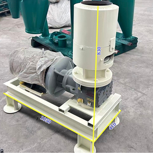 מכונת ייצור כדורי עץ חדשה בעלת תפוקה גבוהה, 800 ק\\\"ג/שעה, מונעת בדיזל/בנזין, לייצור דלק מפסולת נסורת וקש. - Product Image 4