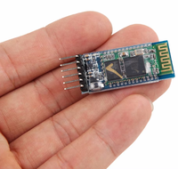 HC05 HC-05 Substitut Sans Fil Blue tooth RF Émetteur-Récepteur Série Module 6pin Rs232 TTL