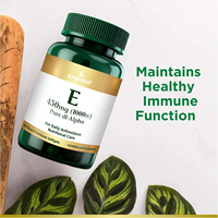 Aeglewell Vitamine E en gélules molles 1000 UI – Complément alimentaire pour la santé antioxydante des adultes