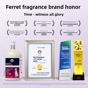Champú Antibacteriano y Desodorante para Mascotas con Fragancia a Ferret, Elimina Ácaros, Baño <span class=keywords><strong>de</strong></span> Burbujas Especialmente Formulado para Limpieza <span class=keywords><strong>de</strong></span> Perros Teddy y Golden - Product Image 5