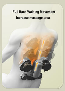 Silla reclinable eléctrica de tela VCT CE, función de masaje y carga USB para muebles de sala de estar, silla de masaje corporal, sofá - Product Image 5