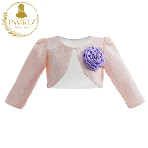 Kinder Umhänge Mantel Prinzessin Blumen party Hochzeit Dress Up Schal Wrap Capelet Mädchen Umhänge