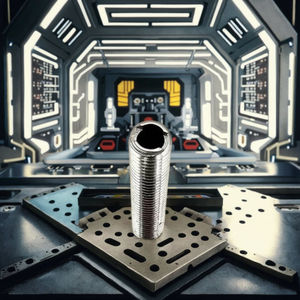 उच्च तापमान टाइटेनियम मिश्र धातु वेंट रॉड गैर-विषाक्त गैर-चुंबकीय सीएनसी मशीनिंग ड्रिलिंग सेवाओं ब्रोशिंग मॉडल के लिए - Product Image 5