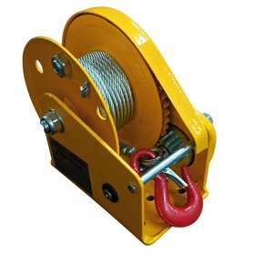Treuil manuel portable en acier inoxydable avec câble en acier de 50 m de hauteur de levage pour remorques, entrepôts et usages généraux - Product Image 5