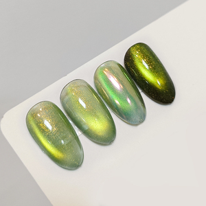 AILANUO เฮมา ฟรี ทีพีโอ ฟรี ชุดเจลทาเล็บลายตาแมว 9 มิติ เจลตาแมวกาแล็กซี่ แม่เหล็กเปลี่ยนสี ชามีเลียน สไตล์สีดำ เจลทาเล็บ - Product Image 4