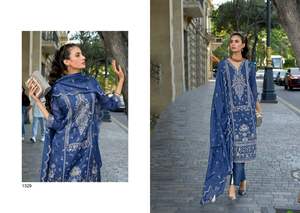 Ready-Made Embroidery Work Straight Salwar Kameez Palazzo Pants Wholesale <b>Supply</b> for Weddings and <b>Parties</b> Long Pakistani Style - Product Image 6