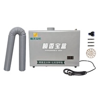 Diffuseur d'aromathérapie automatique à brancher pour usage commercial |   Spray désinfectant et stérilisant à pH neutre pour l'air frais de 7 jours, application en 5 minutes, idéal pour les stations de lavage automobile