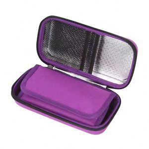 Portable EVA Insulin Refrigerated <b>Bag</b> & Medicine Box Customized for Diabetic Outdoor Use with Convenient Insulin Pen Storage - Product Image 4