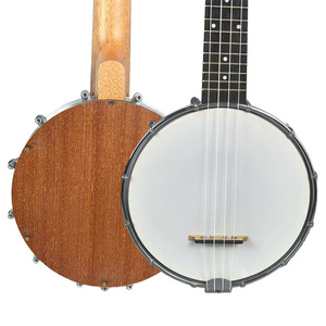 Banjo ténor à 4 cordes OEM personnalisé Banzhuoli Prix d'usine-Instrument de musique de classe Professional UK British Jazz Banjo Shabili - Product Image 2