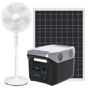 Bateria de energia portátil para uso doméstico, gerador solar, novo, 1500w, usb pd100w, dc ac, armazenamento de energia