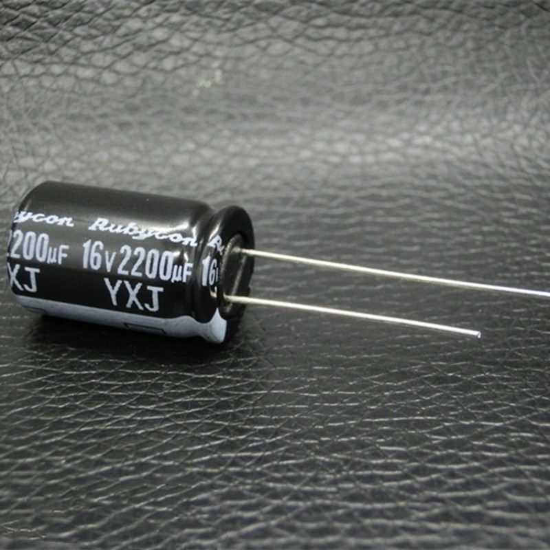 3/16 関西 オフイベ コンプ Rubycon YXJ 16v 2200uf Electrolytic Capacitor - Authentic