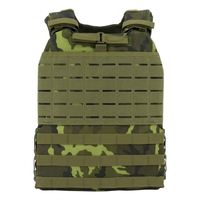 Gilet tactique de combat découpé au laser, système MOLLE, gilet tactique personnalisé