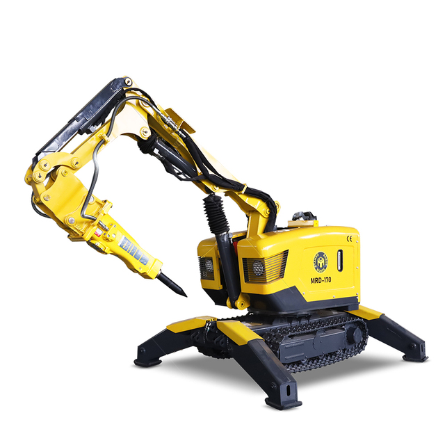 Electric Remote-Controlled Demolition Robot for Construction Works with 1 Year Warranty and Bearing Components