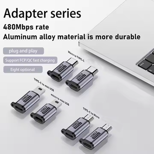 Cantell nhôm micro để USB C Adapter sạc chuyển đổi Loại C nữ để Micro USB Adapter - Product Image 6