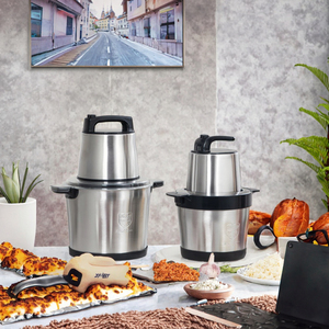 Hot <strong>Sale</strong> Stainless Steel Electric Yam Pounding Machine 6L/10L/12L Meat Grinder <strong>Chopper</strong> Factory Price Copper <strong>for</strong> Household Use - Product Image 3