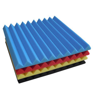 Panneaux acoustiques en <span class=keywords><strong>mousse</strong></span> de polyuréthane professionnels de Chine, dalles en forme de coin, absorption <span class=keywords><strong>acoustique</strong></span>, contrôle du bruit, utilisation hôtelière, panneaux insonorisants - Product Image 3