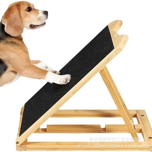 Cross-border wooden dog <b>scratching</b> <b>post</b> with pull-out treat hiding box, height adjustable, dog nail <b>scratching</b> <b>post</b>, claw - Product Image 4