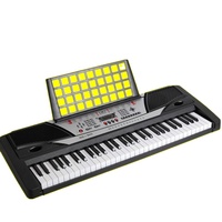 Clavier électronique à 61 touches avec affichage numérique LED apprenant à jouer du clavier électronique Meike MK-980 langue chinoise en stock