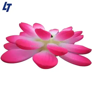 Fleur LED légère gonflée, fleurs rouges pour l'extérieur, vif et attrayant, gonflable H567