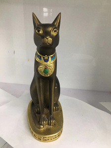Vente chaude Égyptien <span class=keywords><strong>Chat</strong></span> Ornements Maison Salon -- Résine Artisanat Égyptien <span class=keywords><strong>Chat</strong></span> Déesse Résine <span class=keywords><strong>Statue</strong></span> - Product Image 2