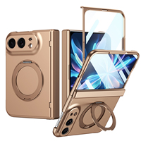 Funda Magnética con Soporte Giratorio de 360° y Cristal Frontal Mate para iPhone 18 Fold Ultra