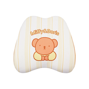 Coussin de siège auto Miffy en soie glacée, oreiller de soutien lombaire, ensemble de 3-4 pièces pour l'été et toutes les saisons - Product Image 5