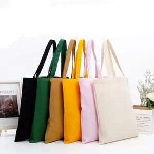 Biểu Tượng Tùy Chỉnh Kích Thước In Sinh Thái Thân Thiện Tái Sử Dụng Hữu Cơ Calico Canvas Tote Túi Hàng Tạp Hóa Bông Mua Sắm Túi