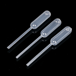 Pipetas Pasteur transparentes desechables de plástico Chengbao de 92 mm para uso en laboratorio - Product Image 1