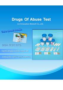 CLIA A renoncé 510K Kits de test DOA de diagnostic médical certifiés Équipement d'<span class=keywords><strong>analyse</strong></span> pathologique Kits de tasse de test de drogue urinaire - Product Image 5