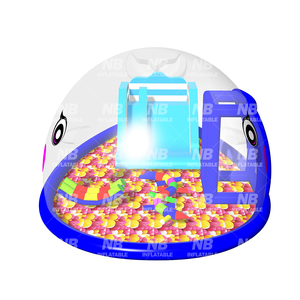 Inflable Comercial Transparente de PVC, Brincolín Infantil con Forma de Ballena, Carpa de Burbujas de Cristal, Parque de Bolas Oceánicas para Interiores - Product Image 5
