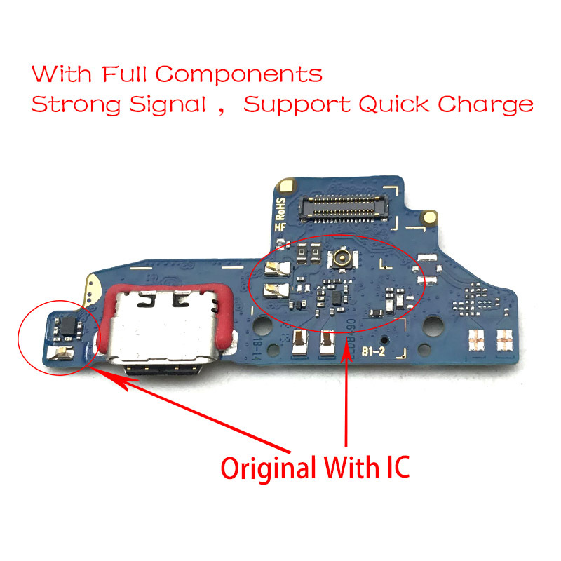 Flex Connecteur De Recharge + Micro Pour Nokia 2.2 - Pièce De Rechange PCB Neuf