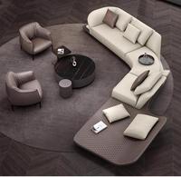 Fauteuil Canapé Double Moderne en Velours Agneau Couleur Citrouille, Pivotant, avec Fonction de Sommeil et de Détente, pour Maison, Hôtel, Bar, Salon, Villa, en Métal Durable