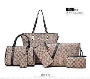 Kişiselleştirilmiş Logolu Moda Çanta Seti Küçük Büyük Set Avrupa Fermuarlı Tasarımcı Omuz Çantası Çapraz Askılı Çanta Bayan Çanta Seti - Product Image 4