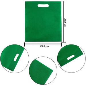 Vente en gros de sacs à provisions non tissés recyclés éco-personnalisés avec logo imprimé - Product Image 3