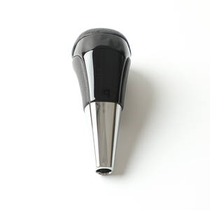 Pommeau de levier de vitesse de voiture pour Toyota Hilux Fortuner 2005-2016, ergonomique, en plastique PU, noir brillant - Product Image 2