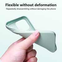 Twinscase Casing ponsel untuk iPhone, Casing TPU 16 Pro mewah kosong bening kustom, Casing penutup ponsel untuk iPhone