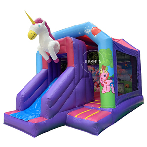 Château gonflable combiné de licorne en forme de dôme, pour enfants et adultes, bon marché, Promotion, <span class=keywords><strong>2020</strong></span> - Product Image 5