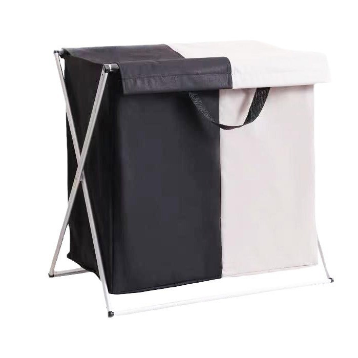 Double grid black + light gray