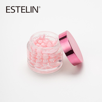 Crème Visage Jour et Nuit ESTELIN Hydratante Éclaircissante Réparatrice à la TXA et Niacinamide en Capsules 60g pour Tous Types de Peaux