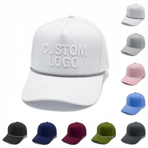 Gorra de Golf de 6 Paneles con Bordado Personalizado, de Secado Rápido, Corte Láser, Transpirable, para Deportes al Aire Libre - Product Image 2