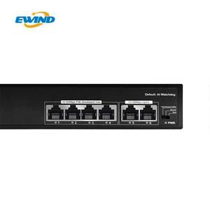 공장 직접 판매 <span class=keywords><strong>4</strong></span> + 2 포트 네트워크 스위치 상업용 3 in 1 PoE 스위치 액세스 포인트 및 IP 카메라 용 100mbps PoE 스위치 - Product Image 3