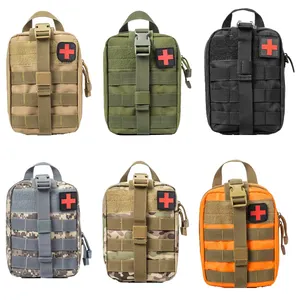 Borsa medica tattica a strappo all'ingrosso borsa medica di emergenza Molle Pouch Doctor Kit di pronto soccorso Utility Ifak Medical Bag