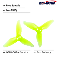 GEMFAN Prix pas cher 2 pouces Mini Drone Accessoires Props 2023 Hulkie PC 1.5mm 3 Blade Quadcopter Hélice pour Drone