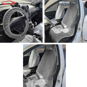 Housses de siège de voiture en <span class=keywords><strong>plastique</strong></span> transparent, <span class=keywords><strong>housse</strong></span> en <span class=keywords><strong>plastique</strong></span> pour sièges, lavage de voiture - Product Image 4