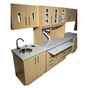 Mobile Dentistico DC29 per Nuova Clinica, Sala Trattamenti con Lavandino e Piano di Lavoro, Mobile Dentistico Posteriore - Product Image 4