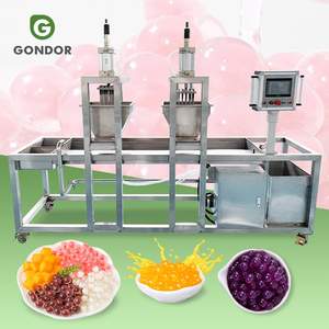 Máquina automática para hacer perlas de tapioca explosivas (boba) para té de burbujas, línea de producción de perlas explosivas para bebidas. - Product Image 1